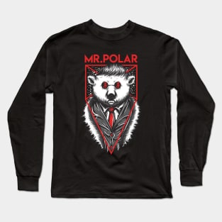 Mr. polar bear Long Sleeve T-Shirt